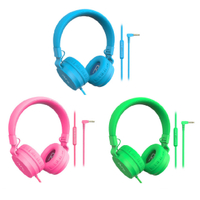 Puro PuroBasic 粉色 安全音量 內建麥克風 兒童耳機 耳罩式耳機 | My Ear 耳機專門店