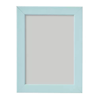 FISKBO 相框, 淺藍色, 13x18 公分