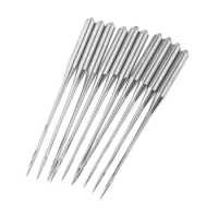 10pcs Industrial Sewing Needles 9/65, 10/70, 11/75, 12/80, 14/90, 16/100, 18/110, 21/130 for Industrial Overlock Sewing Machines