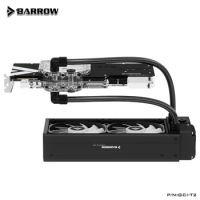 Barrow GPU Block water cooling kit, For MSI RTX 4080 16GB SUPRIM X / MSI RTX 4080 16GB GAMING TR10 5V ARGB AURA SYNC