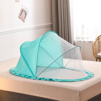兒童蚊帳可折疊便攜可收納無底坐床蚊帳嬰兒小床遮光蚊帳紗防蚊罩