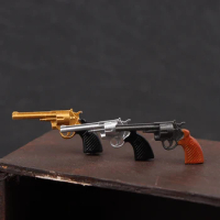 1/12 AK47 Revolver Pistol Gun Weapon Model Accessories Fit 6'' Male Female Soldier Action Figure Toy
