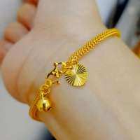 Rantai Tangan tali Emas Bangkok Bracelet GOLD PLATED gelang tangan emas 916 original original 375 go