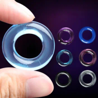 Erection Ring Soft Penis Ring Ejaculation Delay Locking Sperm Hair Ring Boy Long-Lasting Erection Couple Ring 18+ Sex Toys
