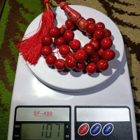 TASBIH MARJAN RED HARGA PER PCS