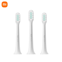 หัวแปรงสีฟันไฟฟ้าโซนิค XIAOMI MIJIA T200 T200C ของแท้ อุปกรณ์เสริม 3 ชิ้น หัวแปรง DuPont ชุดอะไหล่ ส