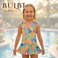 BULBI SANDSUNDAY - Baju Renang Anak Perempuan Umur 2 -7 Tahun | Swimsuit Rok