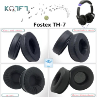 KQTFT Protein skin Velvet Replacement EarPads for Fostex TH-7 Headphones Ear Pads Parts Earmuff Cover Cushion Cups