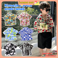COD Kemeja Anak pattern -Penyeberangan Hewan