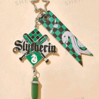 [READY STOCK] GANTUNGAN KUNCI SLYTHERIN | SHEIN X HARRY POTTER Aksesoris