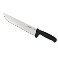 【SANELLI 山里尼】SUPRA系列 歐式屠夫刀 26cm 紅色(專業切肉刀、牛肉豬肉片肉專用刀)