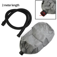 Wall Grinder Vacuum Bag With 2M Vacuum Cleaner Hose Tube Dust-free Self-priming Sandpaper Machine Dust Collector Putty Polishing