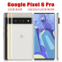 Original Unlocked Google Pixel 6 Pro Cell Phone 128GB/256/512GB ROM 12GB RAM Mobile 6.71" Smartphone Triple 50MP&amp;48MP&amp;12MP NFC