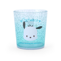 真愛日本 帕洽狗 PC狗 透明 氣泡 漸層 樹脂水杯 300ml 水杯 杯子 果汁杯 KD41
