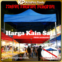 【STOCK】KRIS PRO Canvas Only 6x6 10 x 10Ft Night Market Canopy Thickening Waterproof folding canopy k