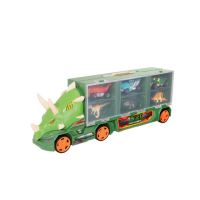 【TEAMSTERZ】三角龍運輸車+合金車三入