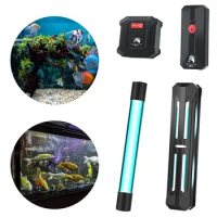 9W 13W UV Aquarium Clean Light 220V Submersible Waterproof Lamp Ceaning Water Green Underwater Clean Explosion-proof Algae B8I3