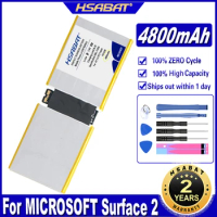 HSABAT P21G2B 4800mAh Laptop Battery for Surface RT 2 II RT2 Tablet MH29581 2ICP3/97/106 Batteries