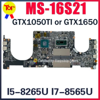 MS-16S21 Laptop Motherboard For MS-16S2 PS63 I5-8265U I7-8565U GTX1050 GTX1650 UMA Mainboard 100% Testd Fast Shipping