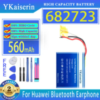 YKaiserin 560mAh Replacement Battery 682723 (3line) For Huawei Bluetooth Earphone