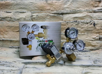 【西高地水族坊】AZOO 愛族 CO2雙錶精密電磁閥(專利電磁閥不發熱)(非庫存貨)(新包裝)