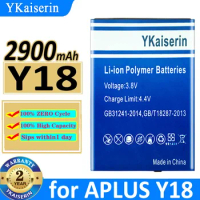YKaiserin 2900mAh Replacement Battery for APLUS Y18 Moile Phone Batterie Bateria Warranty 2 Years + Track Number