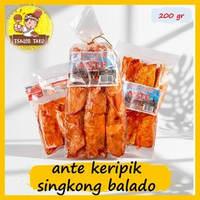 ANTE KERIPIK SINGKONG BALADO ANTE / kripik pedas 200 gr SANJAY LAMPUNG