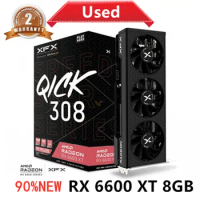 XFX RX 6600 XT 6600XT RX6600 XT 8GB Graphics Card AMD GPU Radeon RX6600XT RX6600 XT GDDR6 Video Card