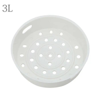 For Rice Cooker Steamer Basket Eggs For Steaming Veggies Seafood Baby Food 5L High Quality High Temperature Resistant