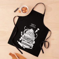 Today's forecast, cake decorating - Awesome cake lover Gift Apron work ladies Waiter Uniforms Apron