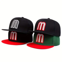 Mexico M Letter embroidery Baseball Cap men women Adjustable Hip Hop Cap For Unisex outdoor casual hat Cotton Snapback caps