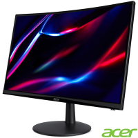 Acer 宏碁 ED240Q Hbi 24型VA曲面電腦螢幕｜100hz抗閃