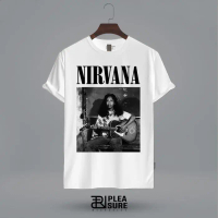 Kaos Band Nirvana x Mandra | Baju Mandra Nirvana| Pleasure World
