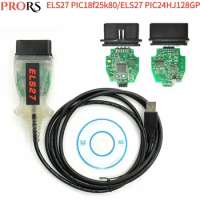 2024 ELS27 FORScan V2.3.8 OBD2 Scanner PIC24HJ128GP Ft/Di Mircochip Diagnostic Cable for Ford/Mazda/Lincoln Vehicles Code Read
