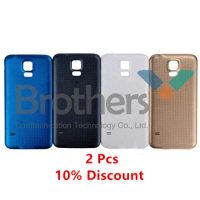 Four Colours 5.1" For Samsung Galaxy S5 i9600 G900 G900F Back Battery Door Rear Housing Cover Case For Samsung S5 Battery Cover