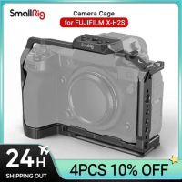 SmallRig Multifunctional Cage for FUJIFILM X-H2S with FT-XH / VG-XH Battery Grip Bottom with Arca-Swiss Quick Release Plate 3933