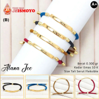Gelang Tali Kombinasi Emas Alana Jee  Dewasa J5 Ismoyo