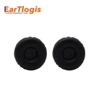 EarTlogis Replacement Ear Pads for Jabra Evolve 20 30 40 Headset Parts Earmuff Cover Cushion Cups pillow