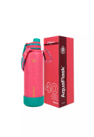 Aquaflask 40oz Nova Colorwave Collection Limited Edition with Silicon Boot and Paracord