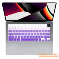 for Mac Air 15 15.3 inch 2023 MacBook Air 13.6 inch &amp; MacBook Pro 14 inch &amp; 16 inch 2022 2021 M2 M1 Pro/Max Keyboard Cover skin