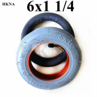 Good Quality 6x1 1/4 Inner and Outer Tyre 6 Inch Pneumatic Tire for Wheelchair Accessories