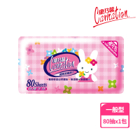 【康乃馨】寶寶潔膚濕巾補充包80片(兔子；80片/包)