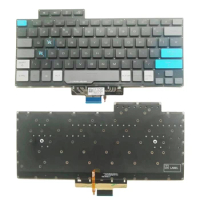New UK Keyboard For Asus ROG Zephyrus G14 GA401 GA401U GA401M GA401I 2021 Years Black 6037B0217602 V192426ME1