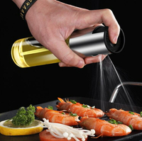 油壺 噴油瓶噴霧健身廚房氣壓式燒烤噴油瓶食用油噴霧橄欖油霧化控油壺