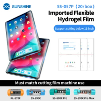 20Pcs SUNSHINE SS-057P+ 12.9 inch Flexible Hydrogel Film For IPAD Tablet Front Protective Film