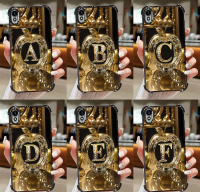 Casing Suit For Redmi 9A Twenty Six Lucky Letter Phone Cases Luxury Soft Silicone DustProof Four Cor