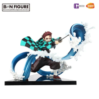 Original BANDAI BNUSH Demon Slayer Figure Kamado Tanjirou Dolls 17Cm Pvc Anime Action Figurine Model Toys for Boys Gift