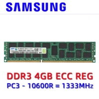 Samsung DDR3 4GB ecc reg server memory 1333 1600 1866MHz DIMM RAM supports X79 LGA 2011 motherboard 14900 12800