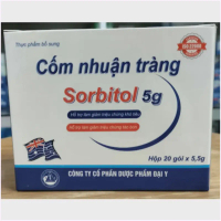 [Sản phẩm hot] Cốm nhuận tràng Sorbitol 5g (Hộp 20 gói) - Hỗ trợ làm giảm triệu chứng khó tiêu, táo 