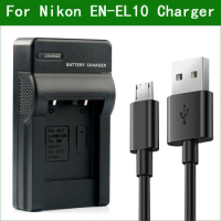 EN-EL10 MH-63 Camera Battery Charger for Nikon COOLPIX S60 S80 S200 S210 S220 S230 S500 S510 S520 S570 S600 S700 S4000 S5100
